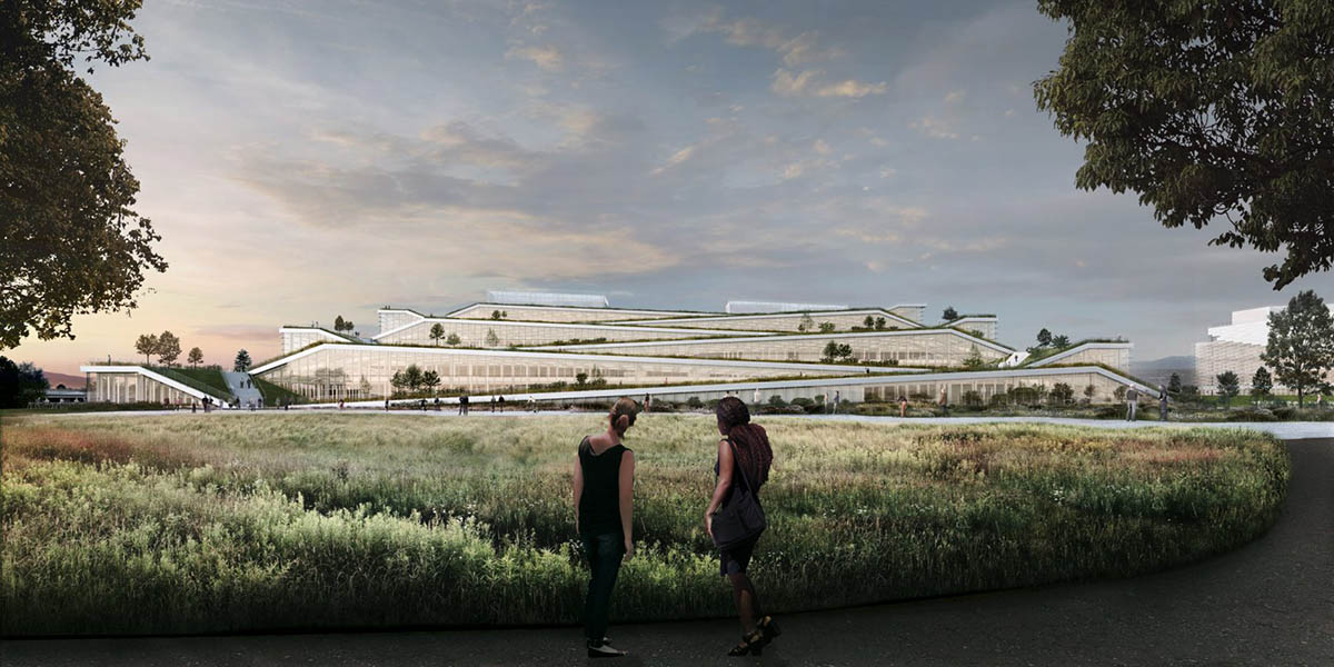 BIG releases plans for Google's second campus with zigzagging form in Sunnyvale