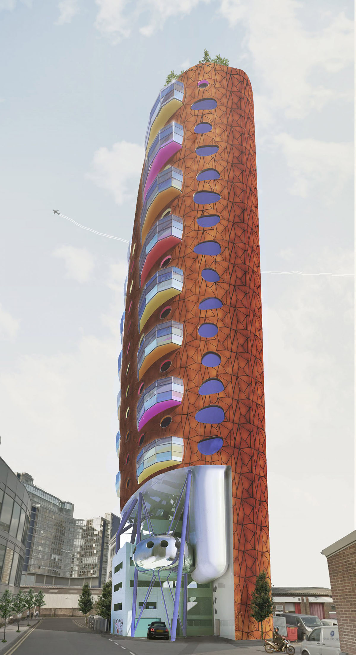 Construction starts on Will Alsop's Heliport Heights in London