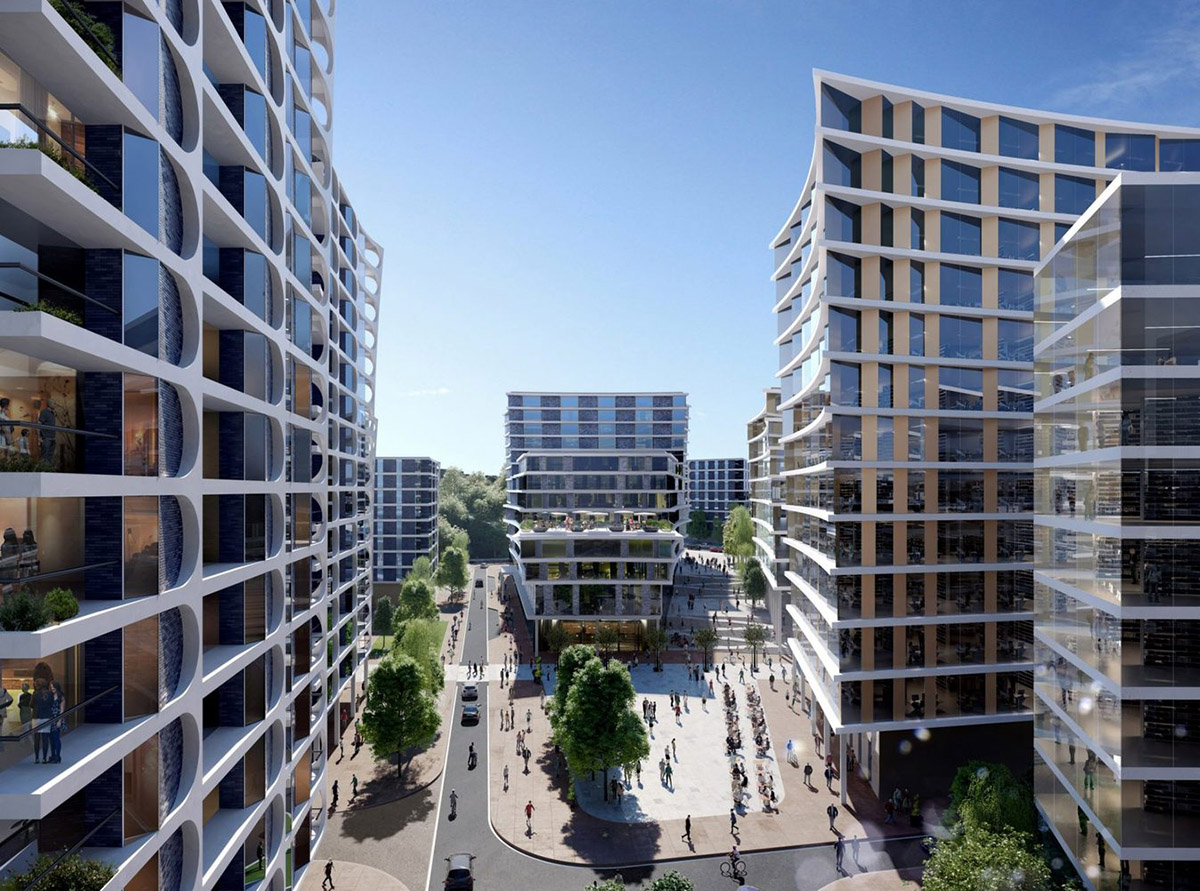 Zaha Hadid Architects' alternative plans released for Bristol Arena Site