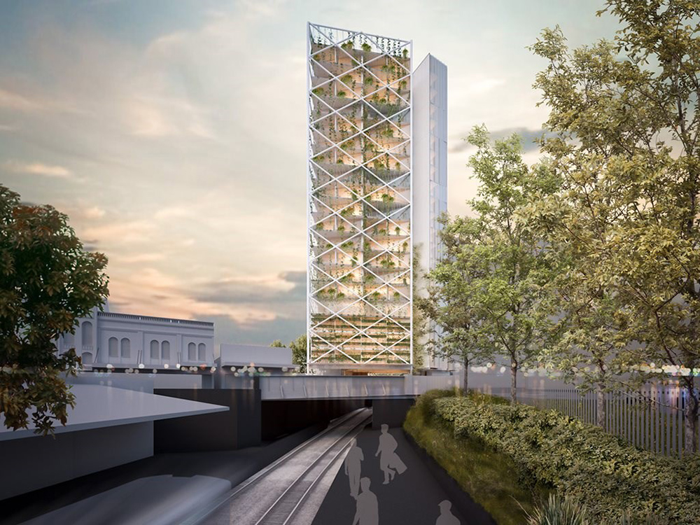 Melbourne tower to become Australia’s first residential building constructed above a rail line