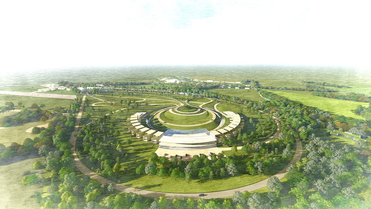 Foster + Partners to build a world-class automotive museum on a disused airfield in West Oxfordshire