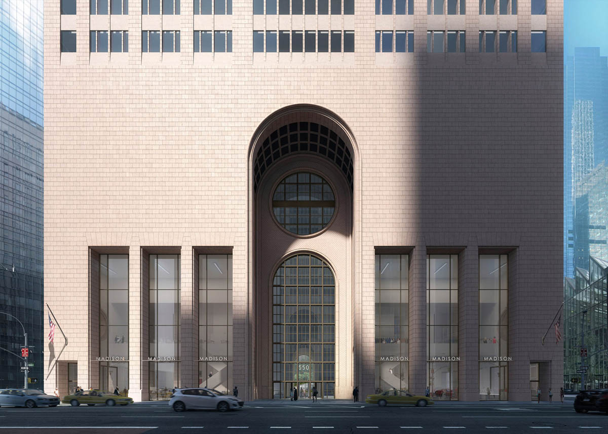 NYC Landmarks Preservation Commission Approves Snøhetta's revised scheme for AT&T Building
