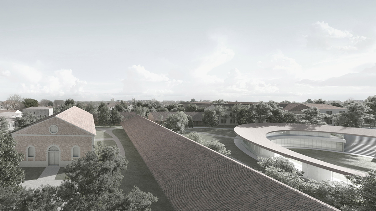 David Chipperfield Architects to design elliptical university campus in Padua