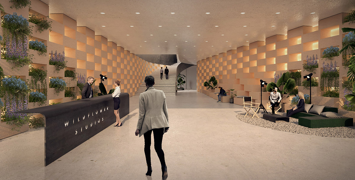 BIG unveils design for Robert De Niro's movie production studio in New York