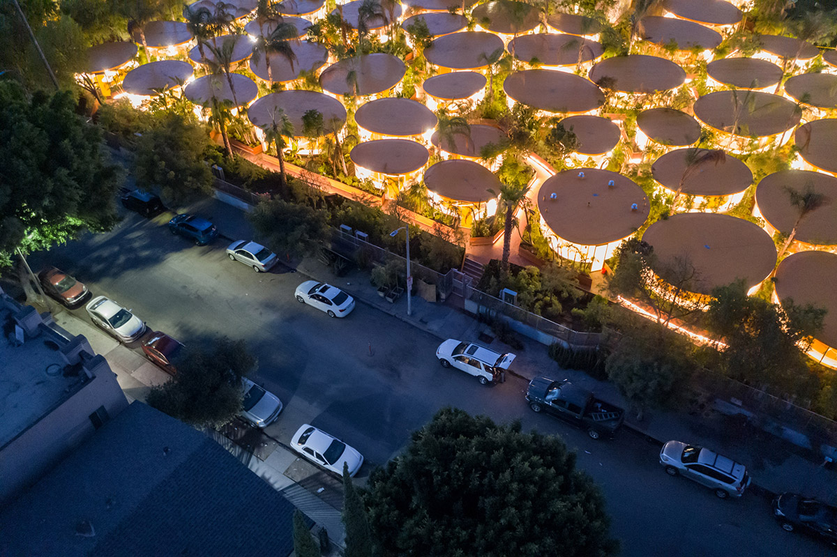 SelgasCano completes Second Home's Hollywood campus with yellow working pods among tress and plants