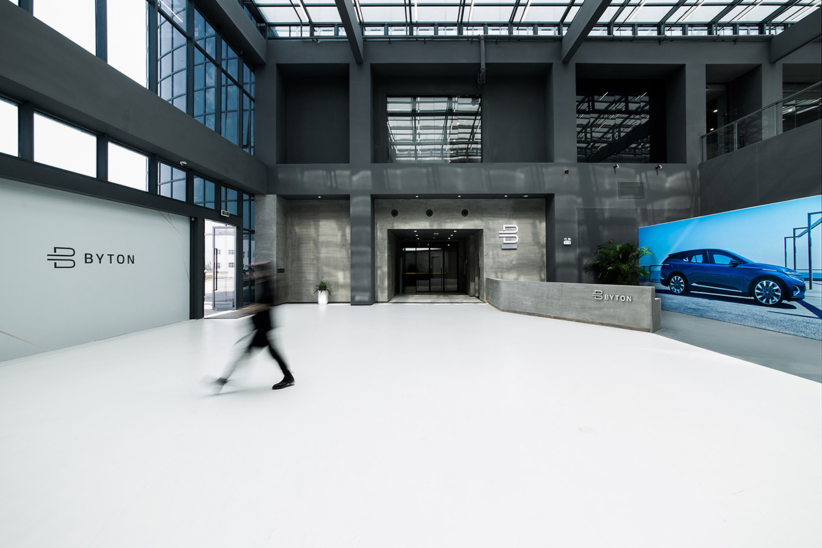 inDeco completes interiors for Byton Production Base Office in China