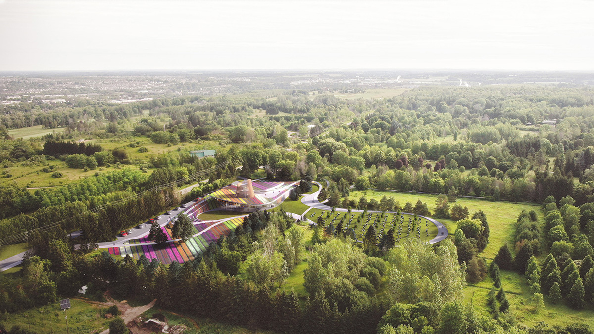 Moriyama & Teshima Architects designs new Honey Bee Research Center with mass timber sweeping roof