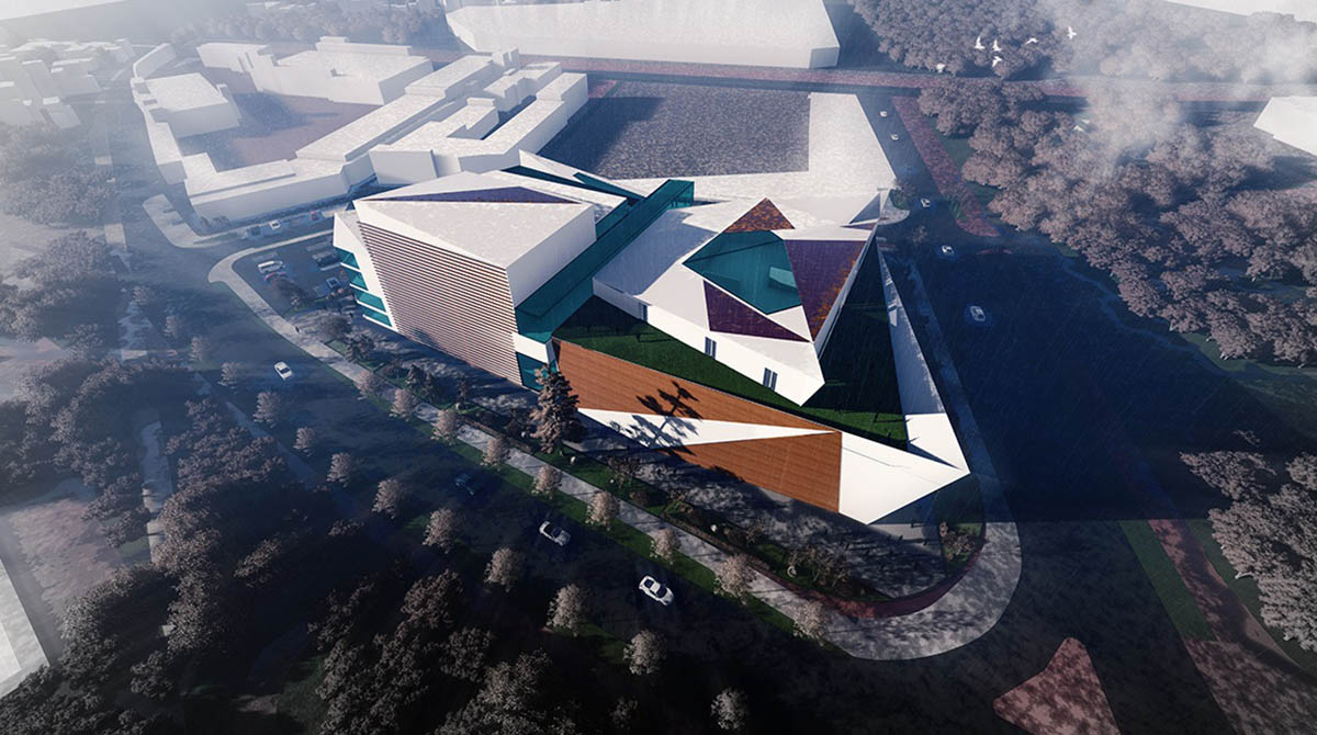 Studio Eiraji reveals proposal for Multifunctional Hall and Congress Center in Bosnia and Herzegovina