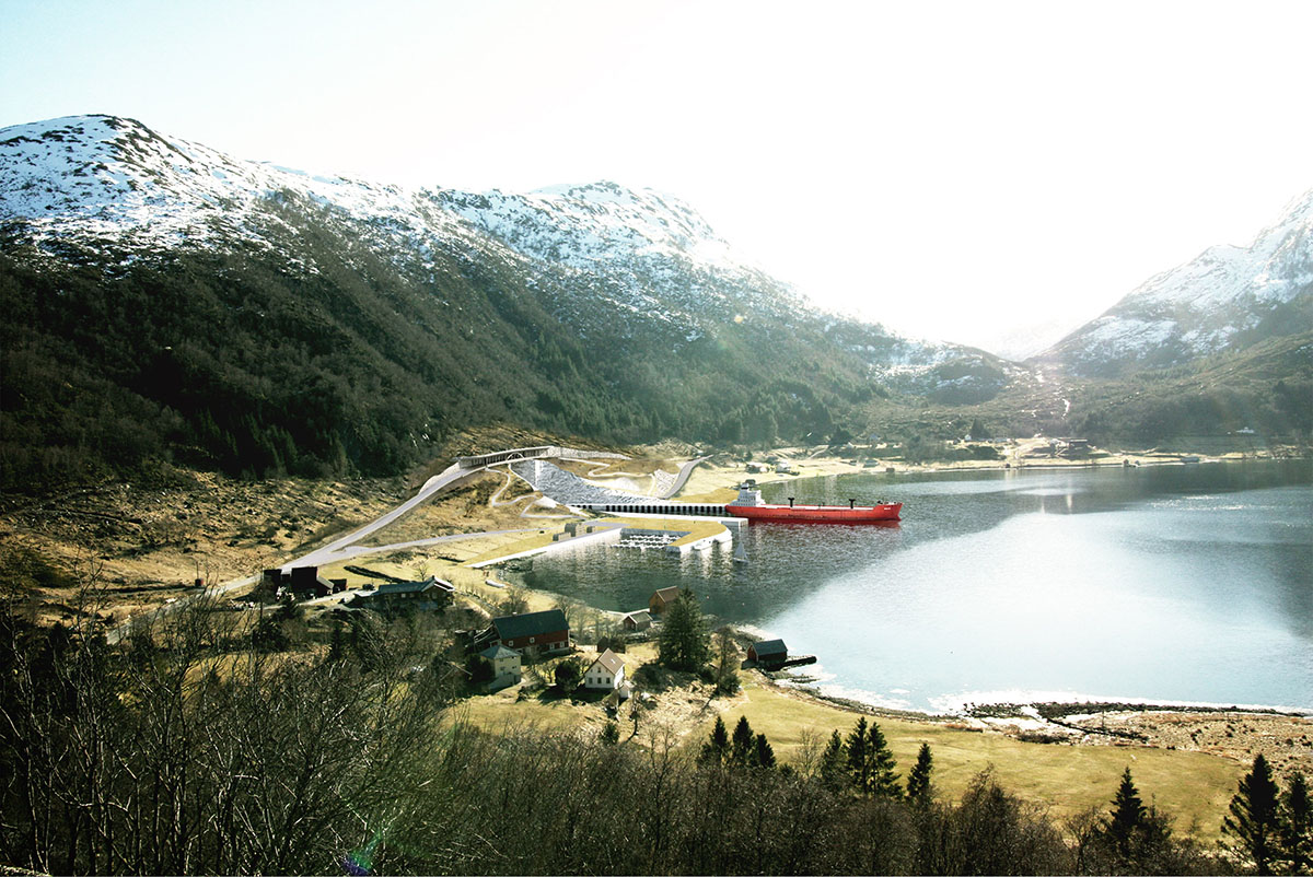 Snøhetta's Stad Ship Tunnel is given green light to start construction in Norway