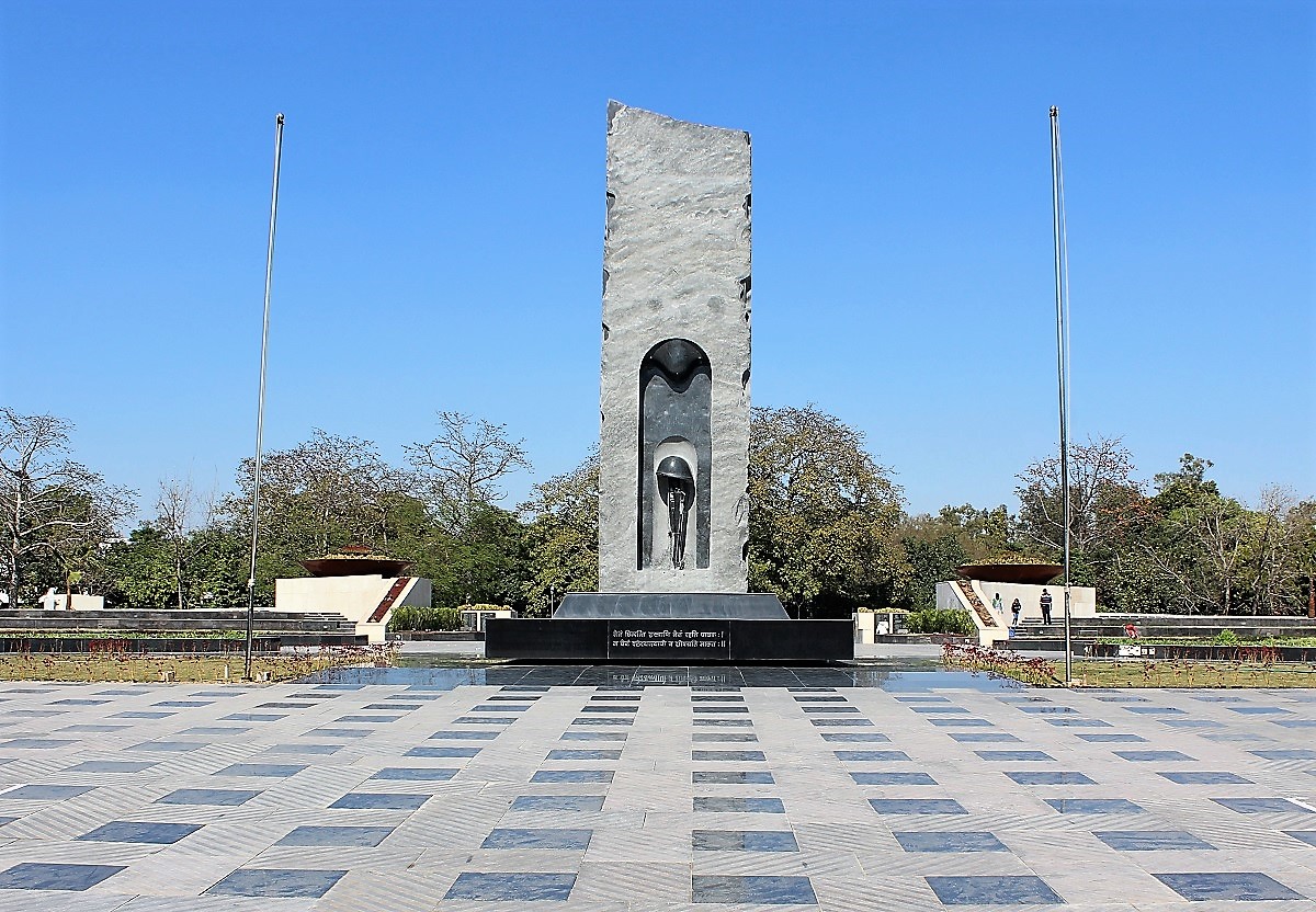National Police Memorial At New Delhi Is A Blend Of Art Architecture And Sculpture 