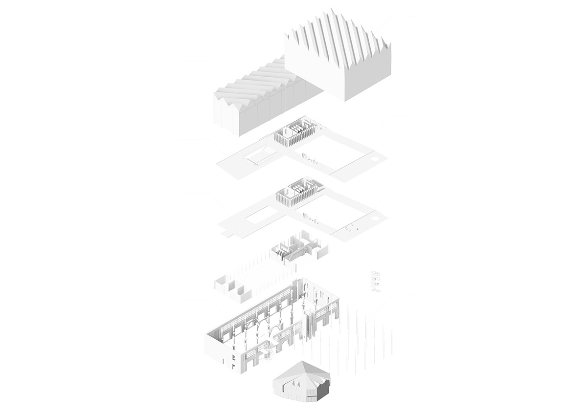 Mango Vinyl Hub winners transform Latvia&rsquo;s abandoned tin foil factory with cartoonist transit tubes