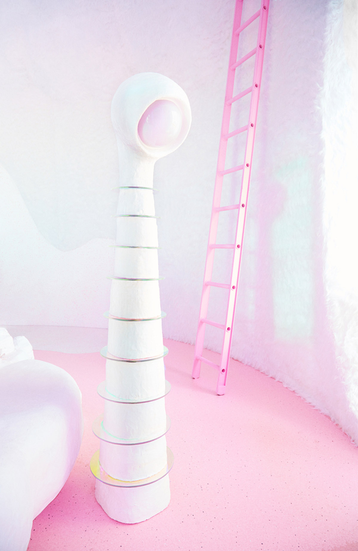 Patricia Bustos Studio creates fully pinkish utopian interior for Metanoia Installation in Madrid