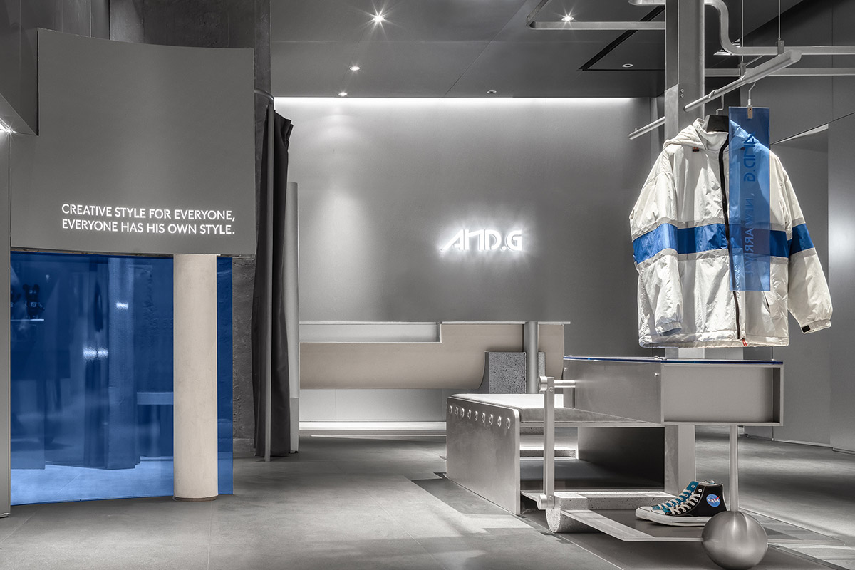 AND.G Concept Store by DAS Lab presents homogeneity in diversity & emotional symbiosis