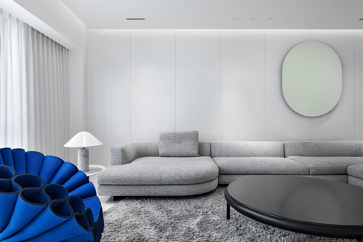 AD ARCHITECTURE designs a minimalist geometric house in Guangdong, China