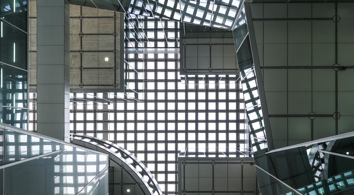 New photographs of OMA’s Qatar Foundation Headquarters revealed by Yueqi Jazzy Li