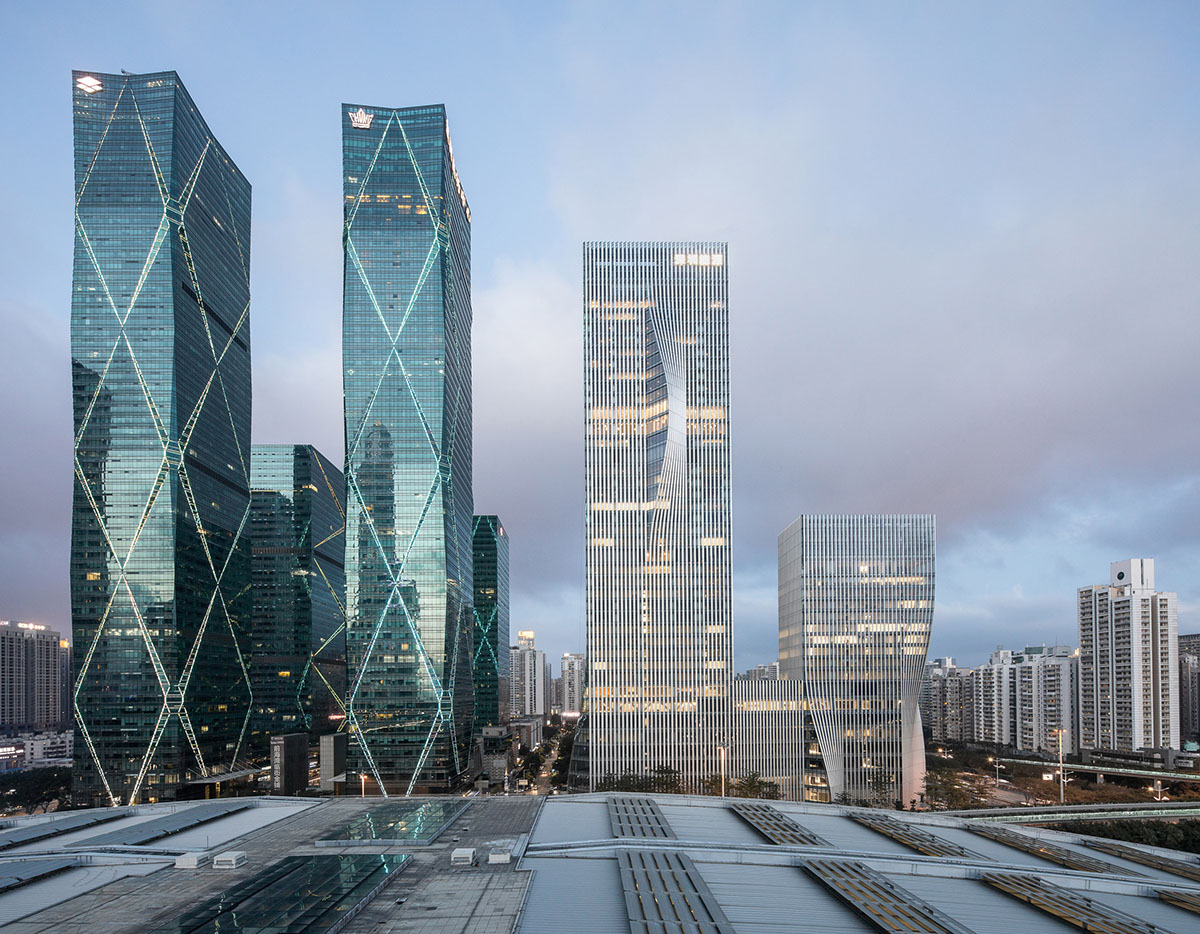 BIG completes Shenzhen Energy Mansion with rippled façade
