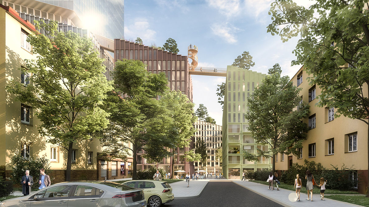 Benthem Crouwel Architects selected to design a new landmark Valley in the city of Prague