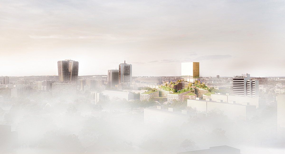 Benthem Crouwel Architects selected to design a new landmark Valley in the city of Prague