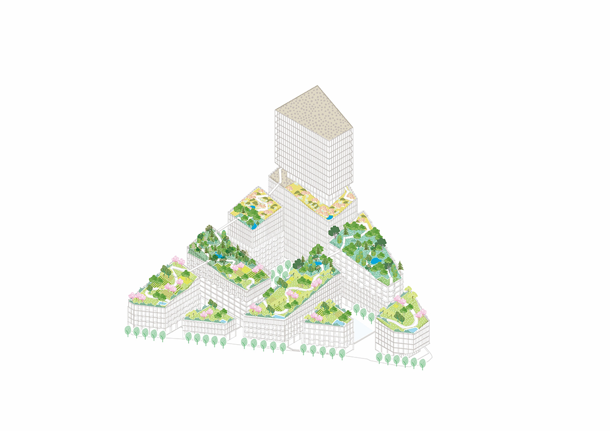 Benthem Crouwel Architects selected to design a new landmark Valley in the city of Prague