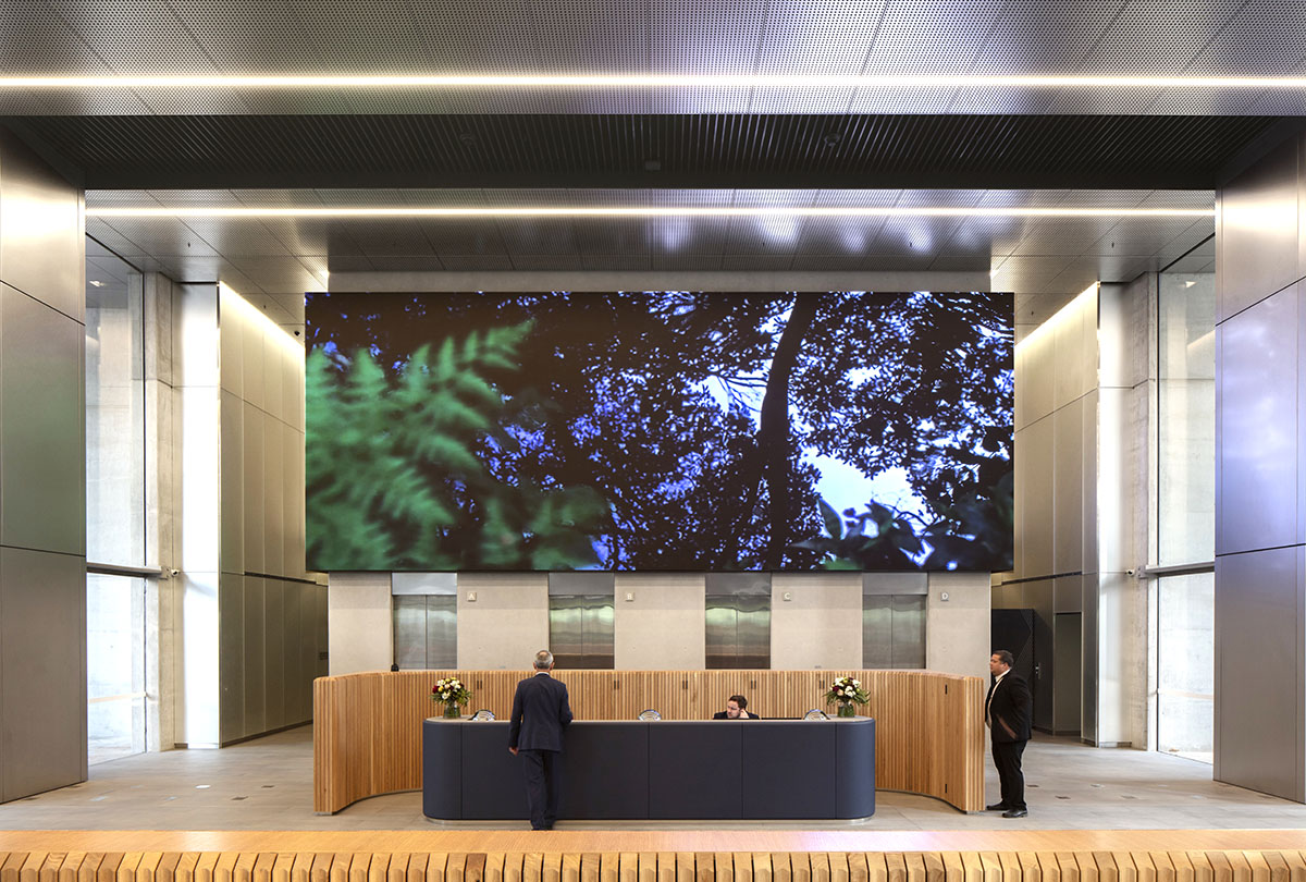 SOM and Architectus complete mixed-use tower with cross-braced exoskeleton in Sydney