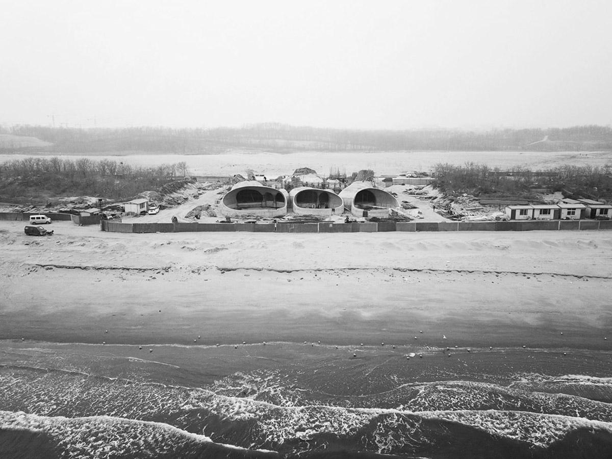 OPEN Architecture releases updated images and details for cell-like Dune Art Museum in China