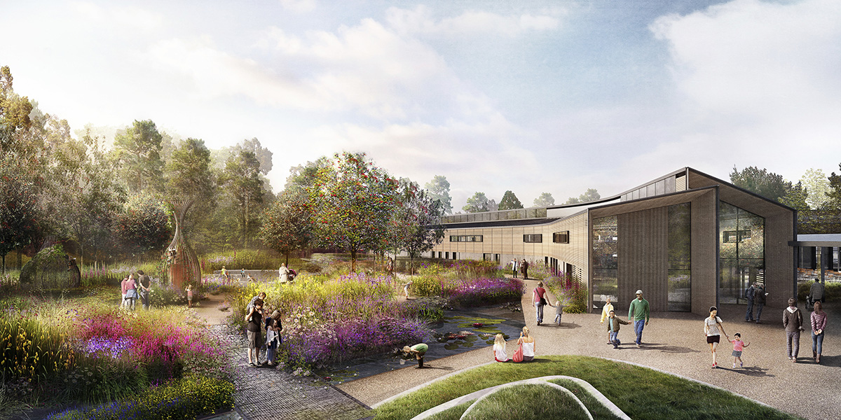 Construction starts on WilkinsonEyre's National Centre for Horticultural Science and Learning