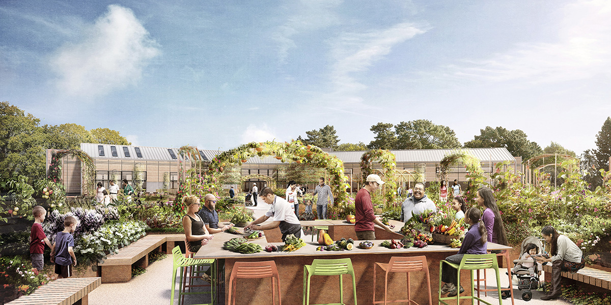 Construction starts on WilkinsonEyre's National Centre for Horticultural Science and Learning