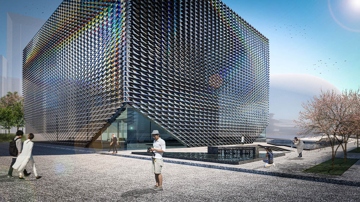 AIDIA STUDIO unveils design for Seoul Photographic Art Museum that features prismatic facade