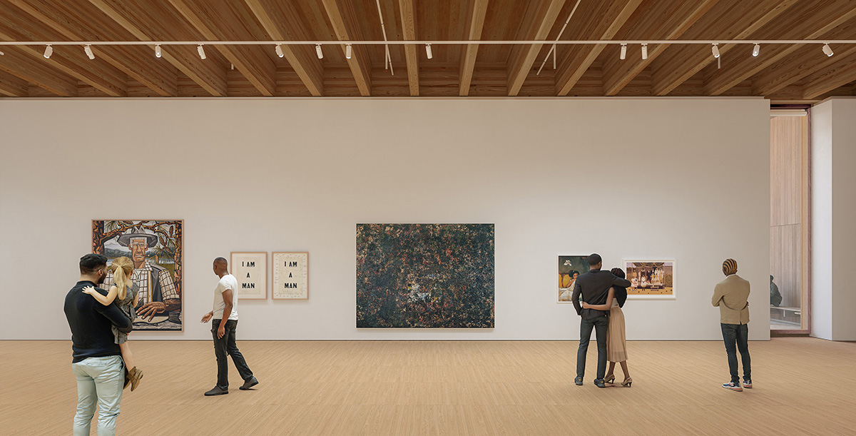 New renderings and construction updates released for Memphis Brooks Art Museum in Mississippi