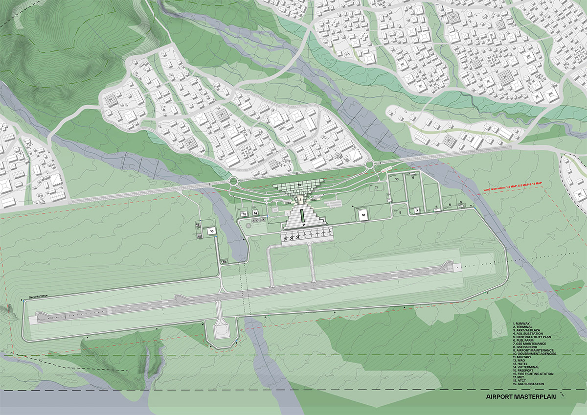 Future Project Of The Year 2025 goes to Gelephu International Airport by BIG-Bjarke Ingels Group