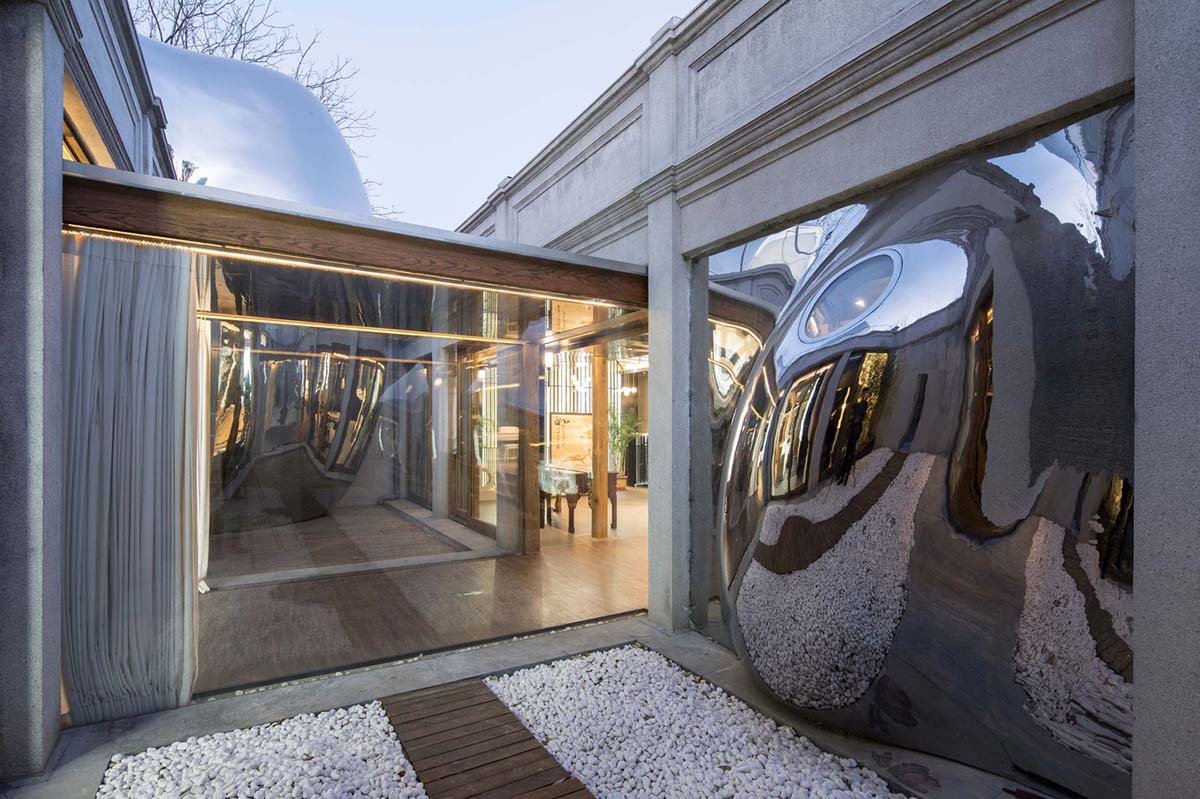 MAD's Hutong Bubble 218 emerges out of one of Beijing’s historic neighborhoods