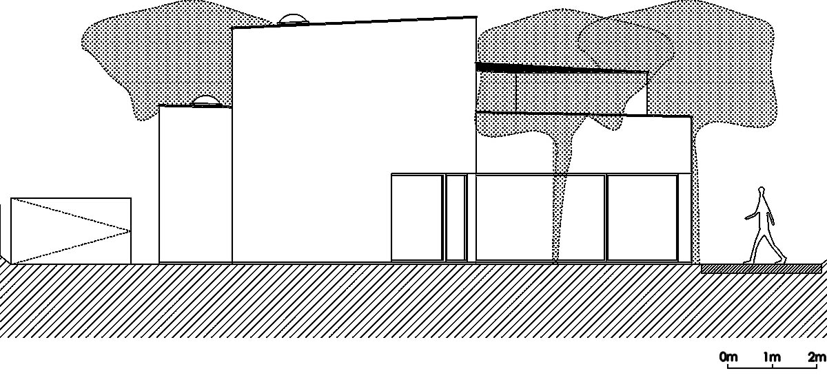 Nelson Resende Arquitecto merges different volumes for office building in agricultural land of Arada