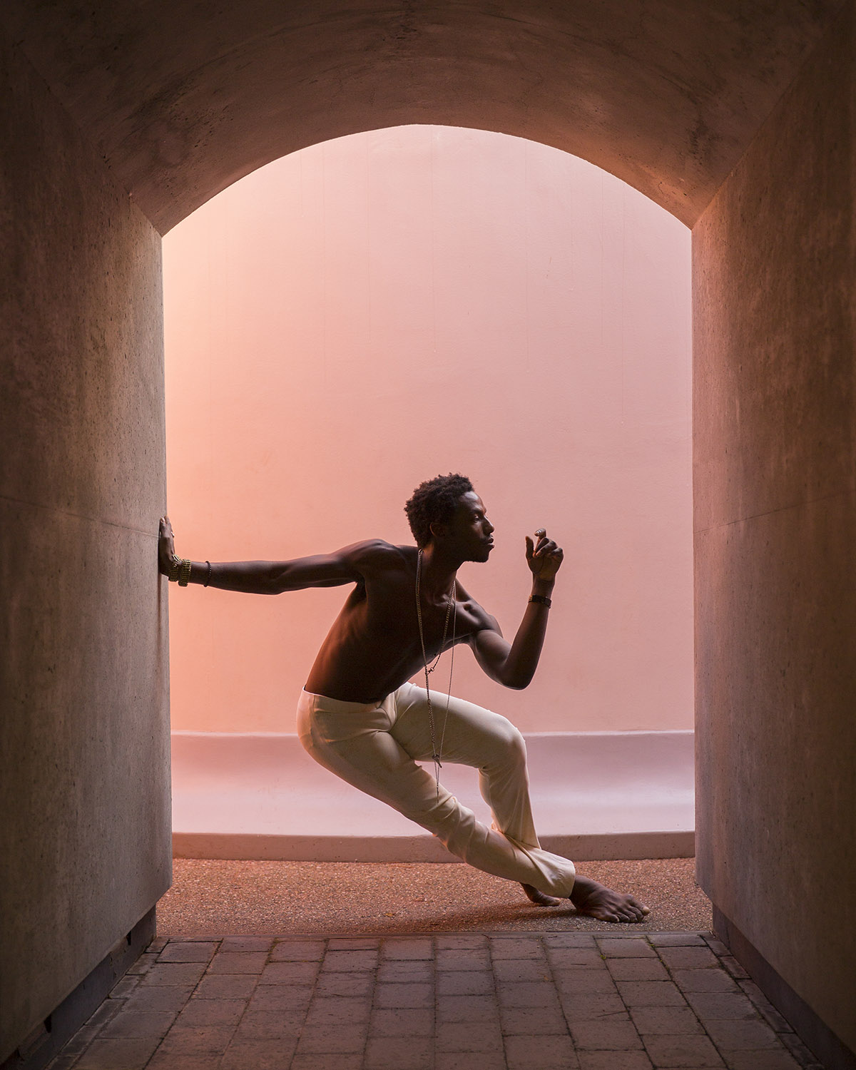 Choreographer Jacob Jonas combines art and dance through architectural backdrops