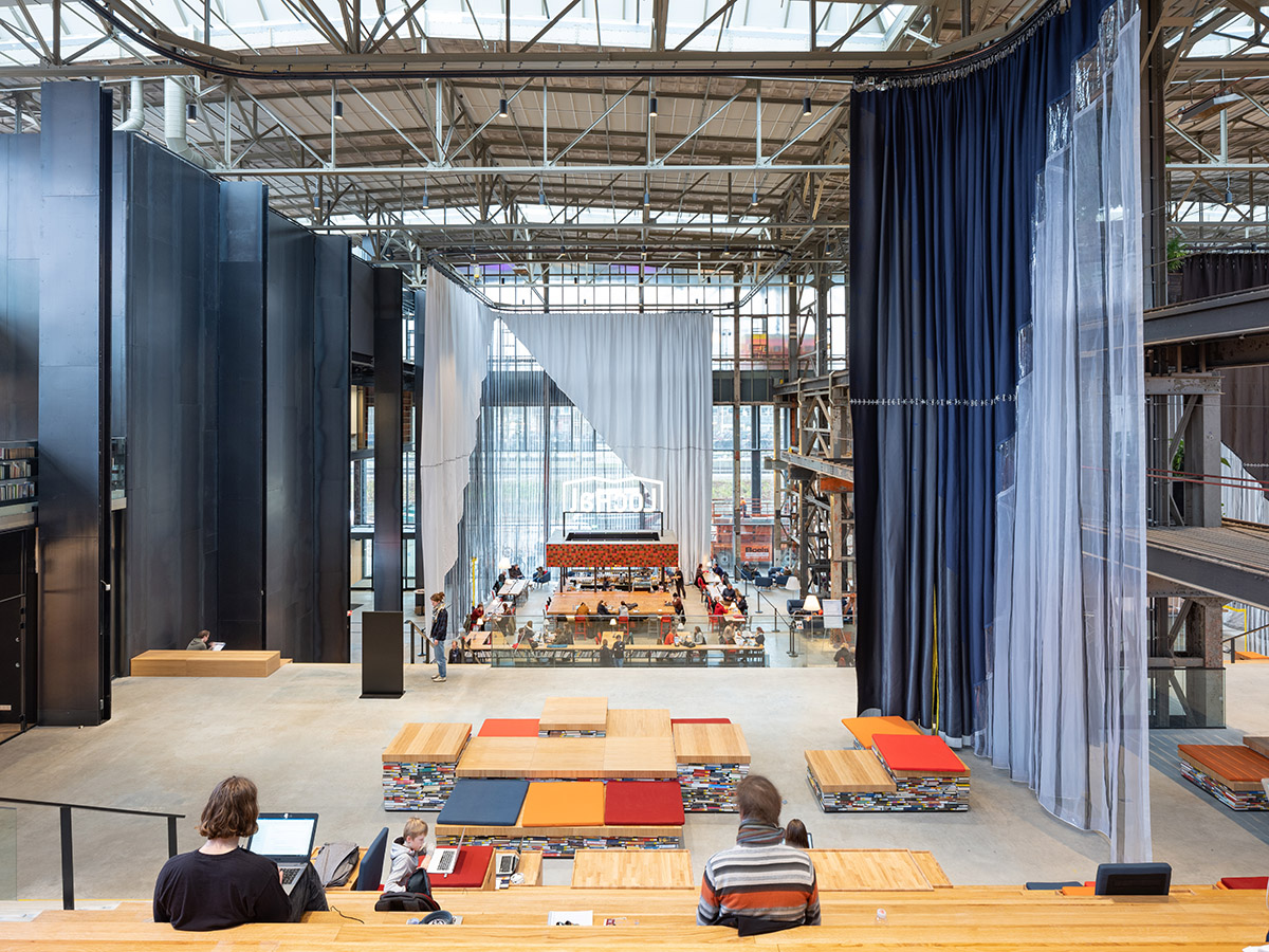 Mecanoo completes interior design of a world-class library for Tilburg designed by CIVIC Architects