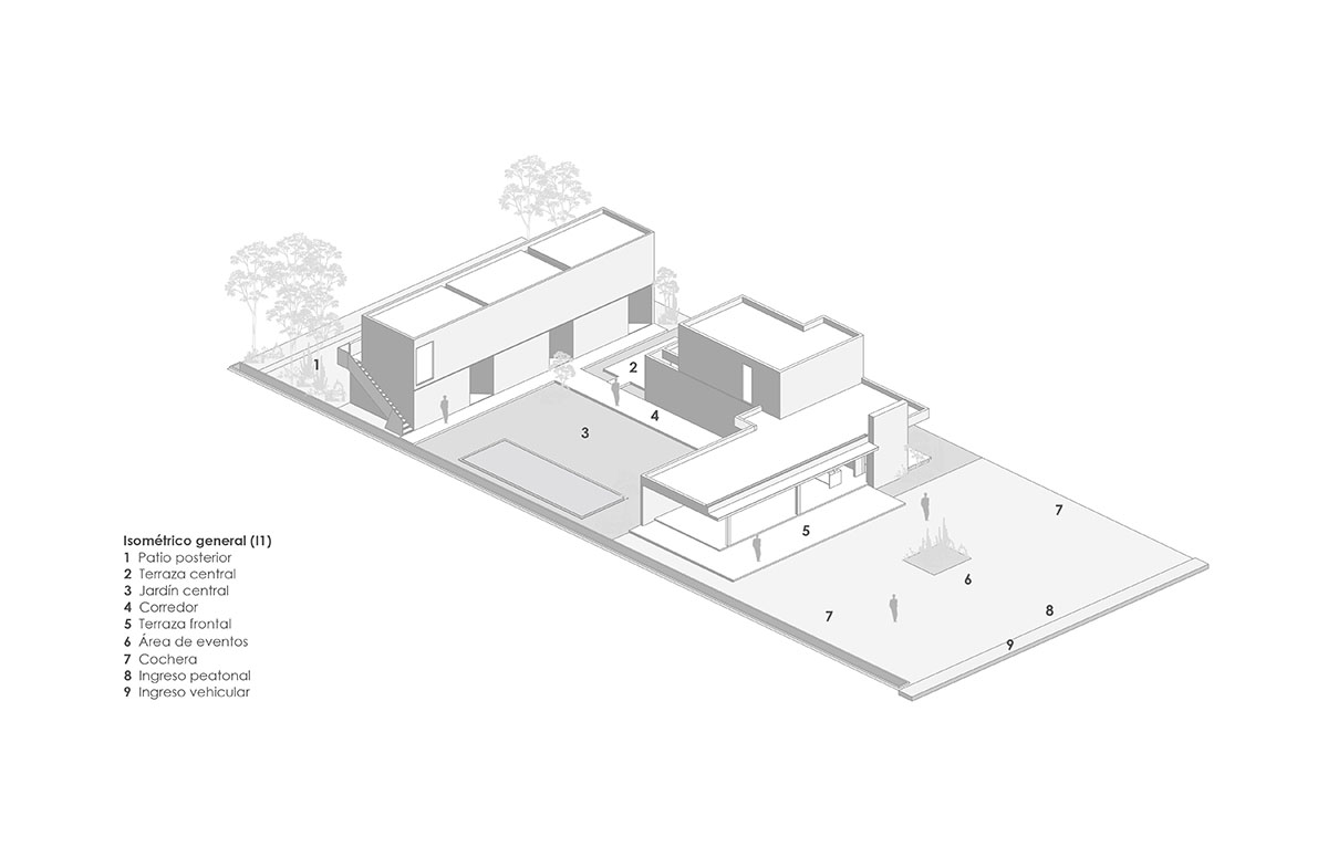 Araujo Galvan Arquitectos completes Casa Mate with articulated geometry in Mexico