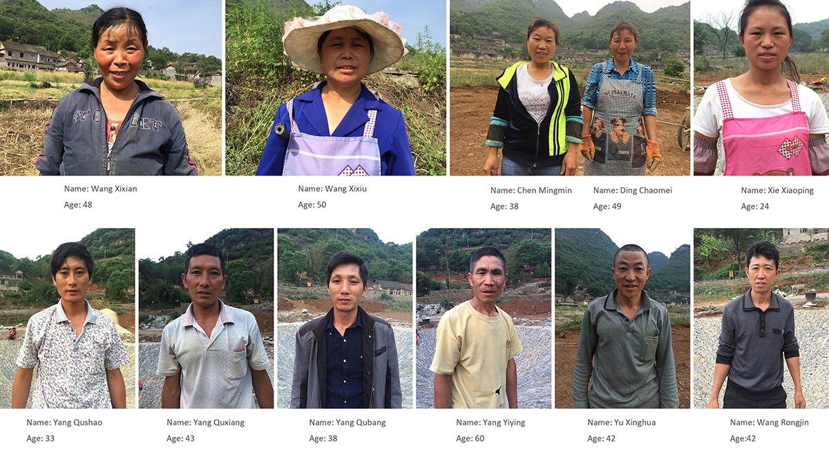This 2,4-metre trumpet-flower-shaped sinkhole sustains rain fall cycles of Chinese old village