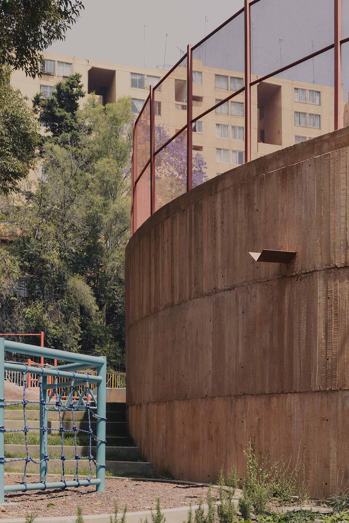 AMASA Estudio turns an abandoned ravine into an accessible and lively park in Mexico City
