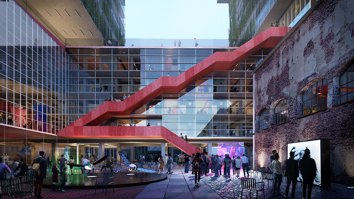 OMA and Being Development to transform VDMA in central Eindhoven