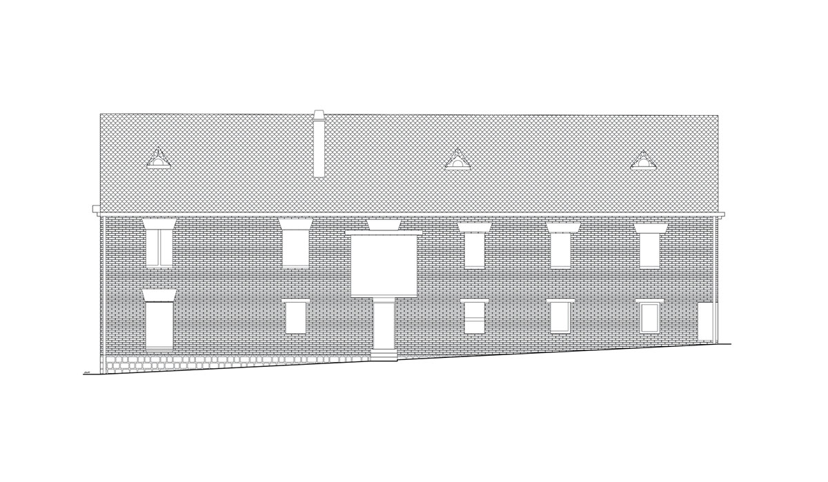 ORA converts former granary ruin into a private house by maintaining original skin in Czech Republic