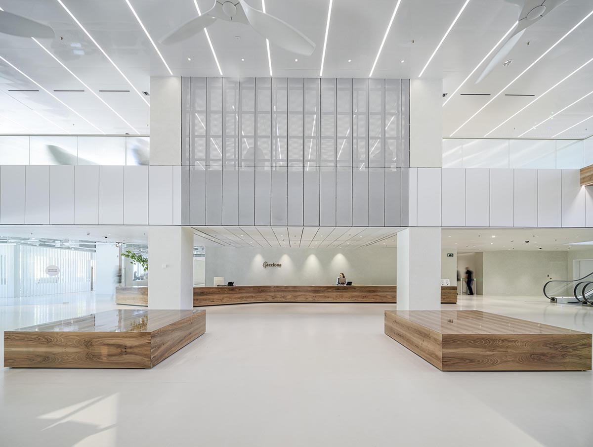 Perkins&Will converts former corporate complex into a people-focused workplace design in Madrid