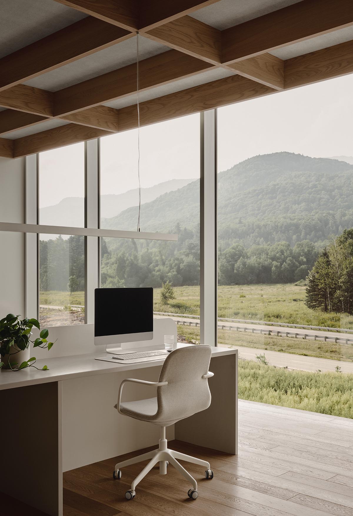 Office building serves as an 