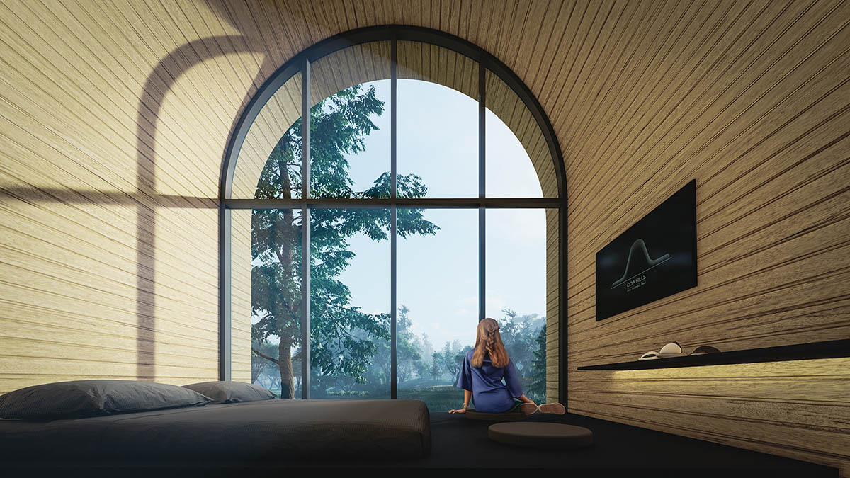 Melike Altınışık Architects unveils eco-friendly holiday resort with undulating timber roofs