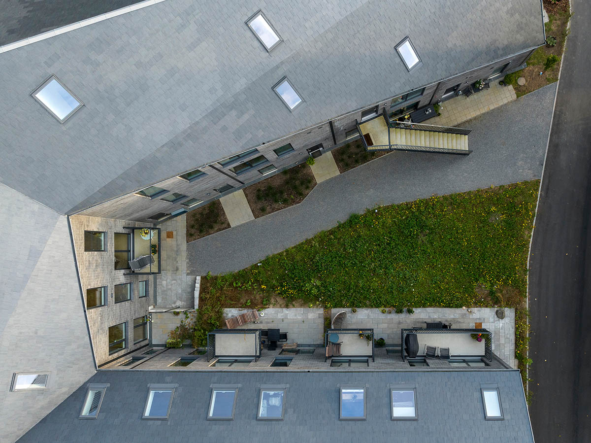 CEBRA built new housing on a former historical steam mill site in Denmark