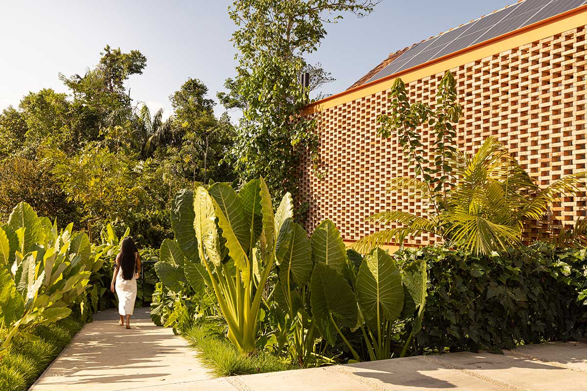 Pupunha House offers skyward oasis amidst a lush landscape in Manaus
