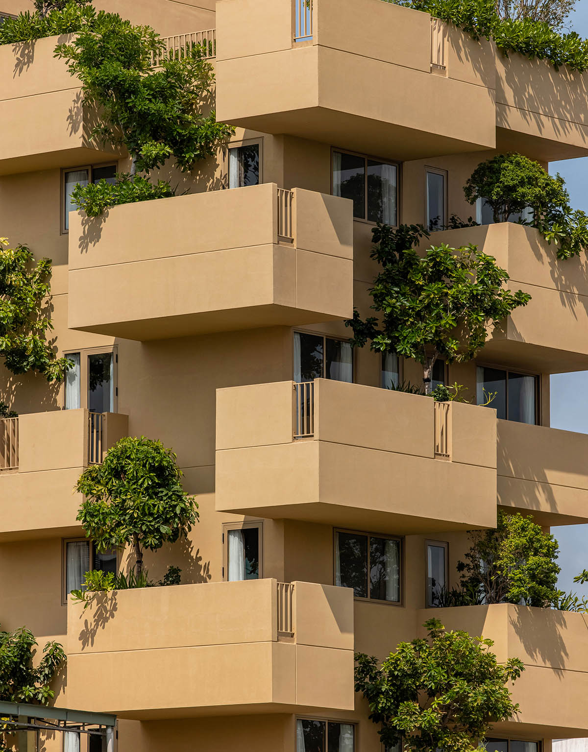 TAA DESIGN built hotel made of 