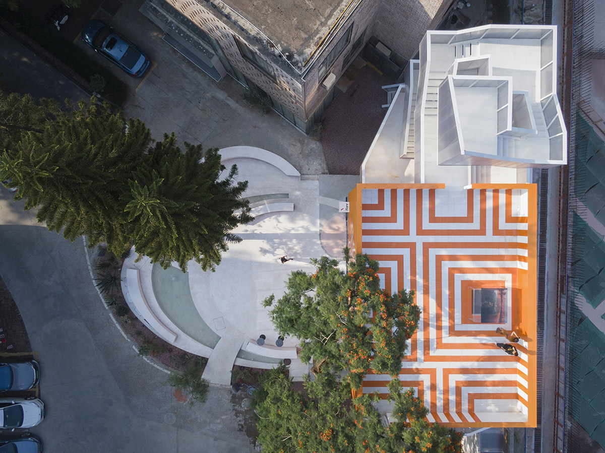 Wutopia Lab completes orange-colored vertical micro social complex with ...