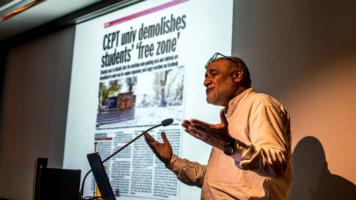 The Changing Facades Of CEPT University, Ahmedabad