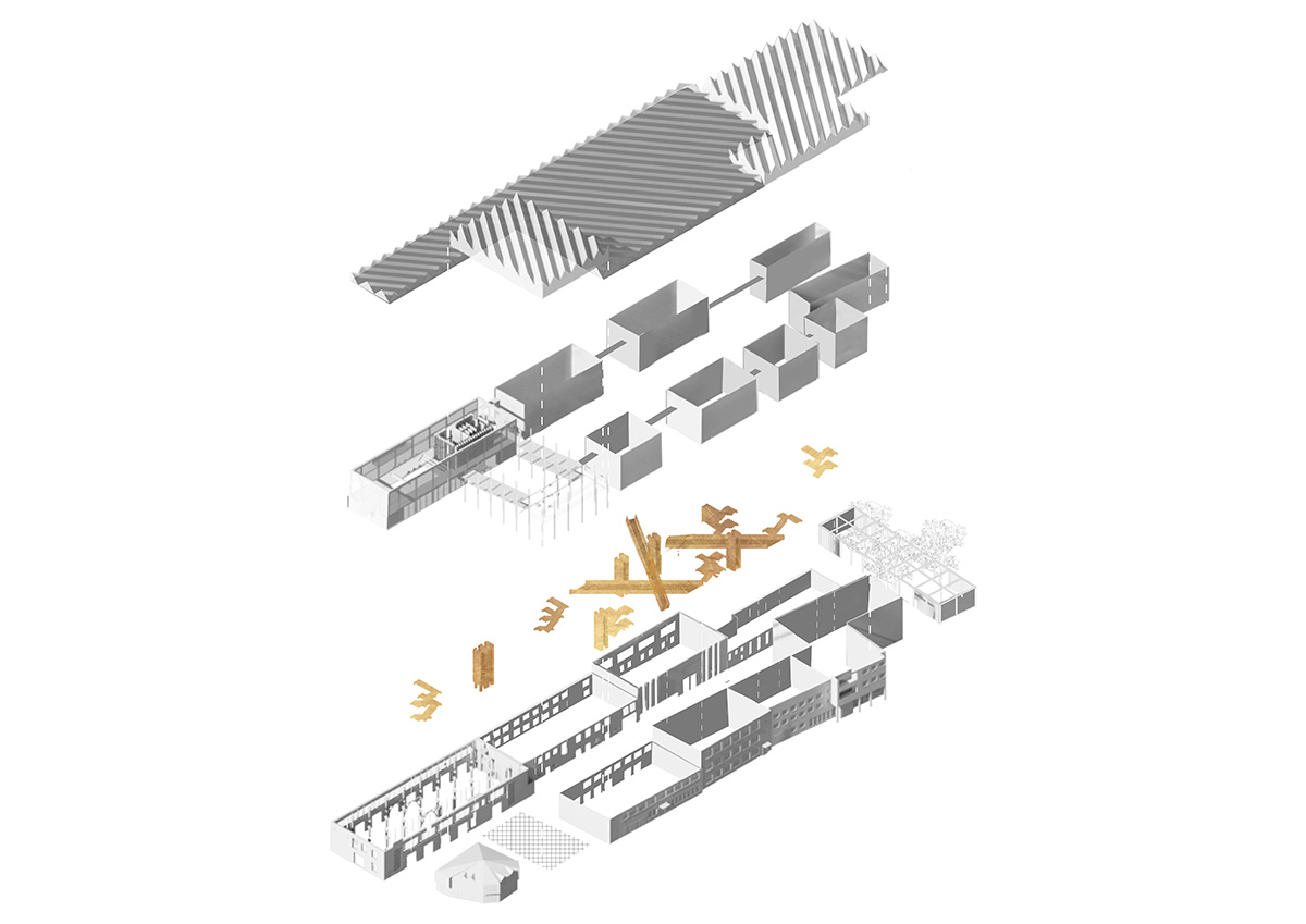 Mango Vinyl Hub winners transform Latvia&rsquo;s abandoned tin foil factory with cartoonist transit tubes