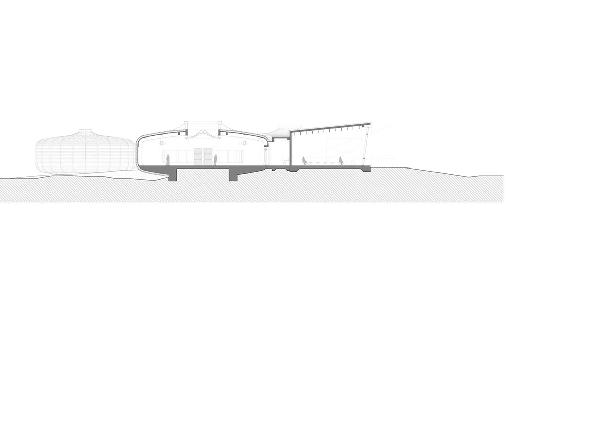 Hopkins Architects built steel pods for interpretive centre inspired by fossilised urchins in Sharjah