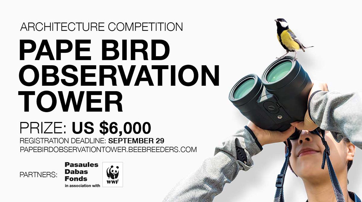 Call for registrations: Pape Bird Observation Tower architecture competition